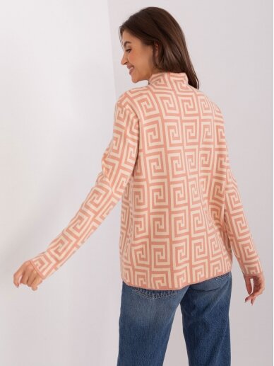 Persikų spalvos megztinis MGZ0059 2