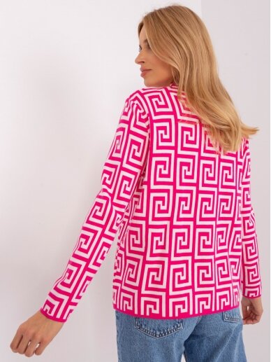 Rožinės spalvos megztinis MGZ0059 2