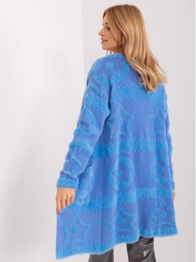 Mėlynos spalvos megztinis MGZ0063 2