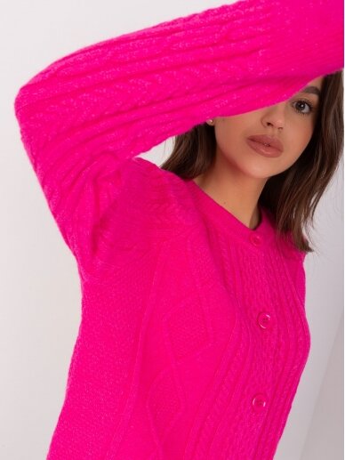 Rožinės spalvos megztinis MGZ0064 3