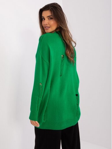 Žalios spalvos megztinis MGZ0115 2