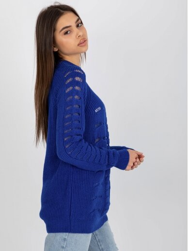 Rugiagėlių spalvos megztinis MGZ0122 2
