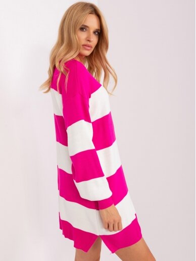 Rožinės spalvos megztinis MGZ0292 2