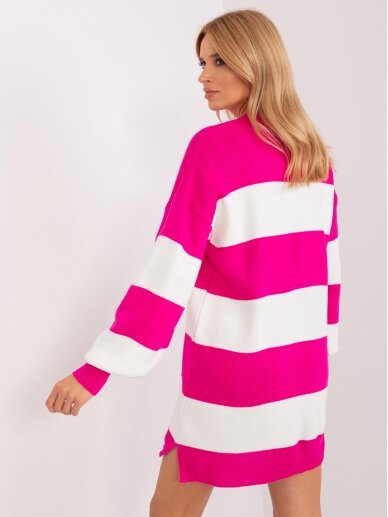 Rožinės spalvos megztinis MGZ0292 1