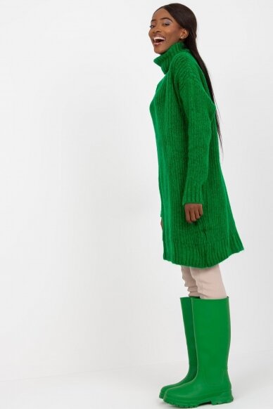 Žalias megztinis MOD1581 3