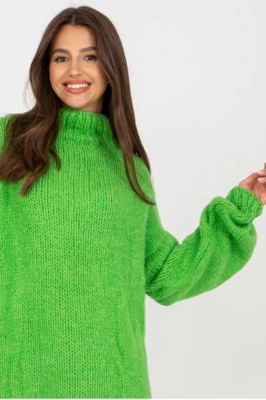 Šviesiai žalias megztinis MOD1979 3