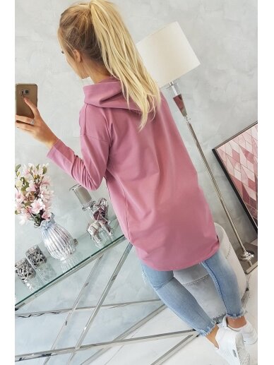 Tamsiai rožinės spalvos marškinėliai MOD755 1
