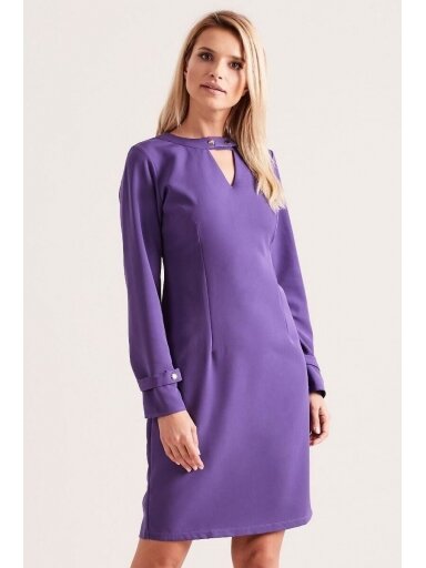 Violetinė suknelė MOD821 GP