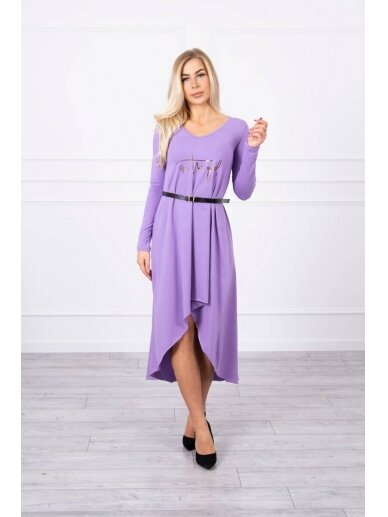 Violetinė suknelė MOD782 GP 2