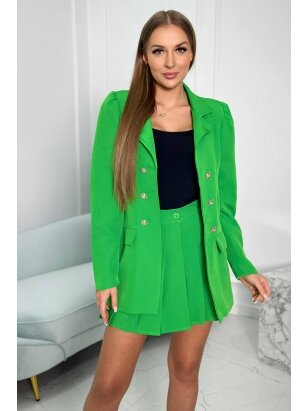 Žalias moteriškas kostiumėlis MOD2189